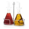 16687 vinagr saleros quese non drip 2 pieces cruet set