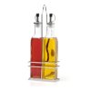 16696 vinagr saleros quese 2 pieces square cruet set