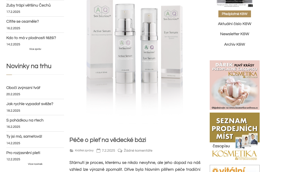 Kosmetika a wellness