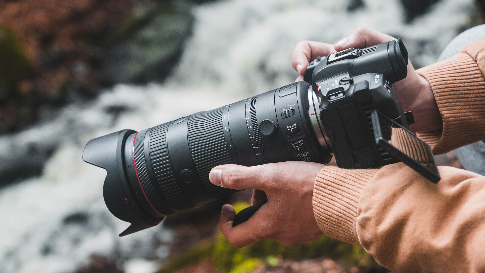 Canon cieli na tvorcov videa: RF 70-200 mm f/2.8 L IS USM Z