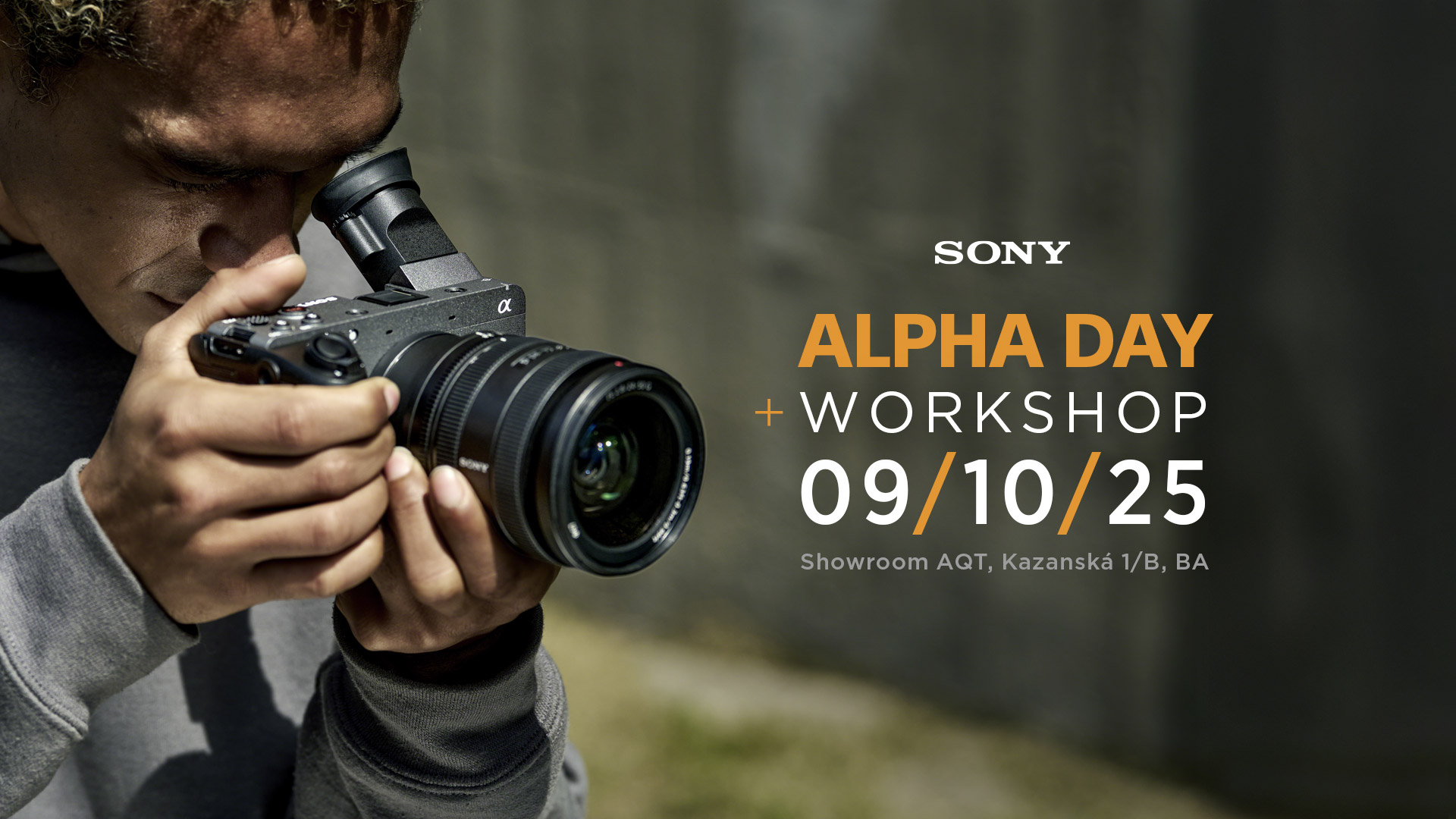 Objav svet Sony na Alpha Day 9.10.