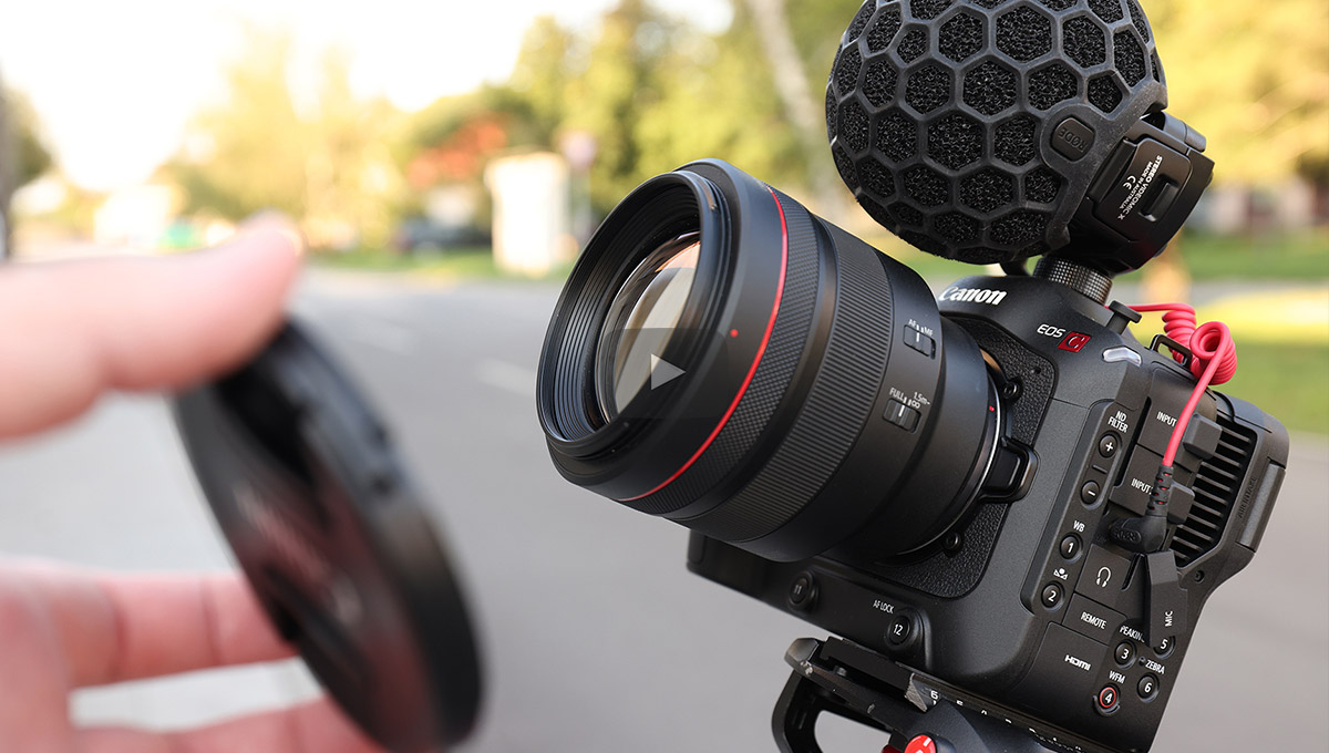 Canon C70 - Prvá Cinema kamera pre RF sklá