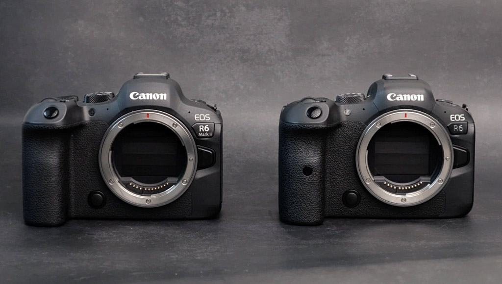 Porovnanie Canon EOS R6 vs. Canon EOS R6 II