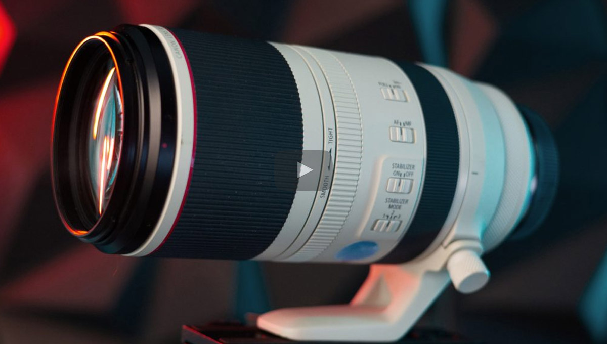 Canon RF 100-500mm f/4.5-7.1L IS USM – Objektív pre tvorbu videa?