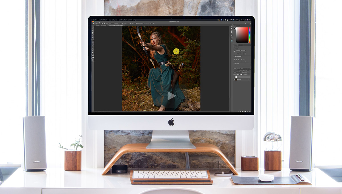 Začíname s PS: Clone tool a gradient tool
