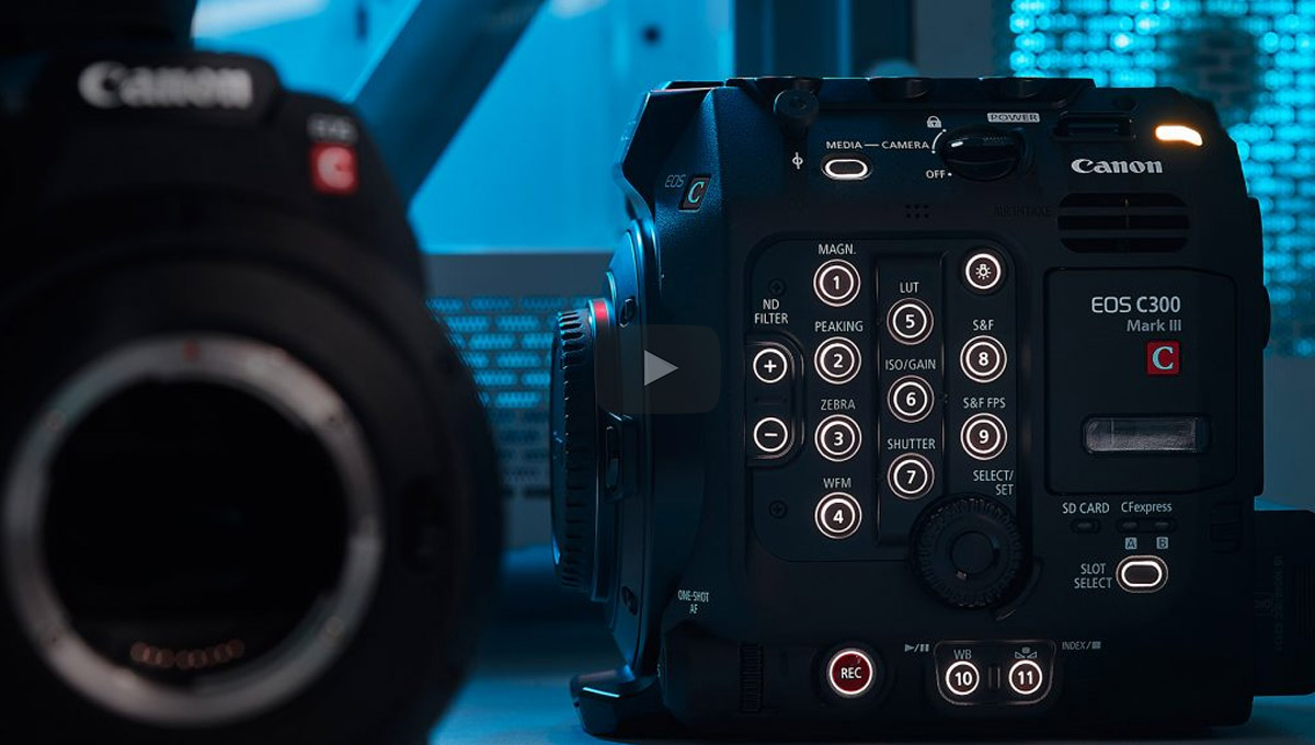 Horúca novinka: Canon EOS C300 Mark III