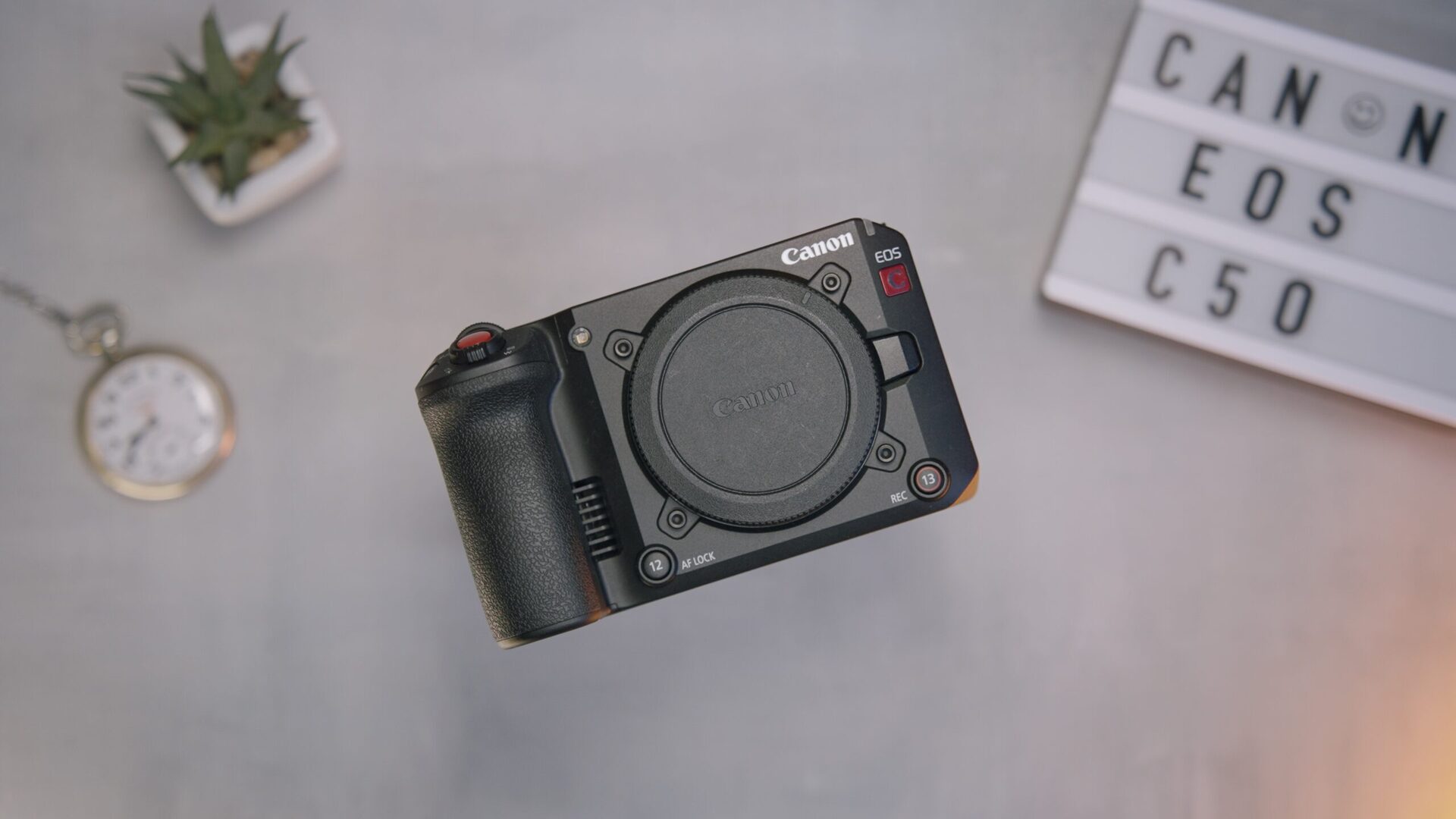 Predstavenie kamery Canon EOS C50