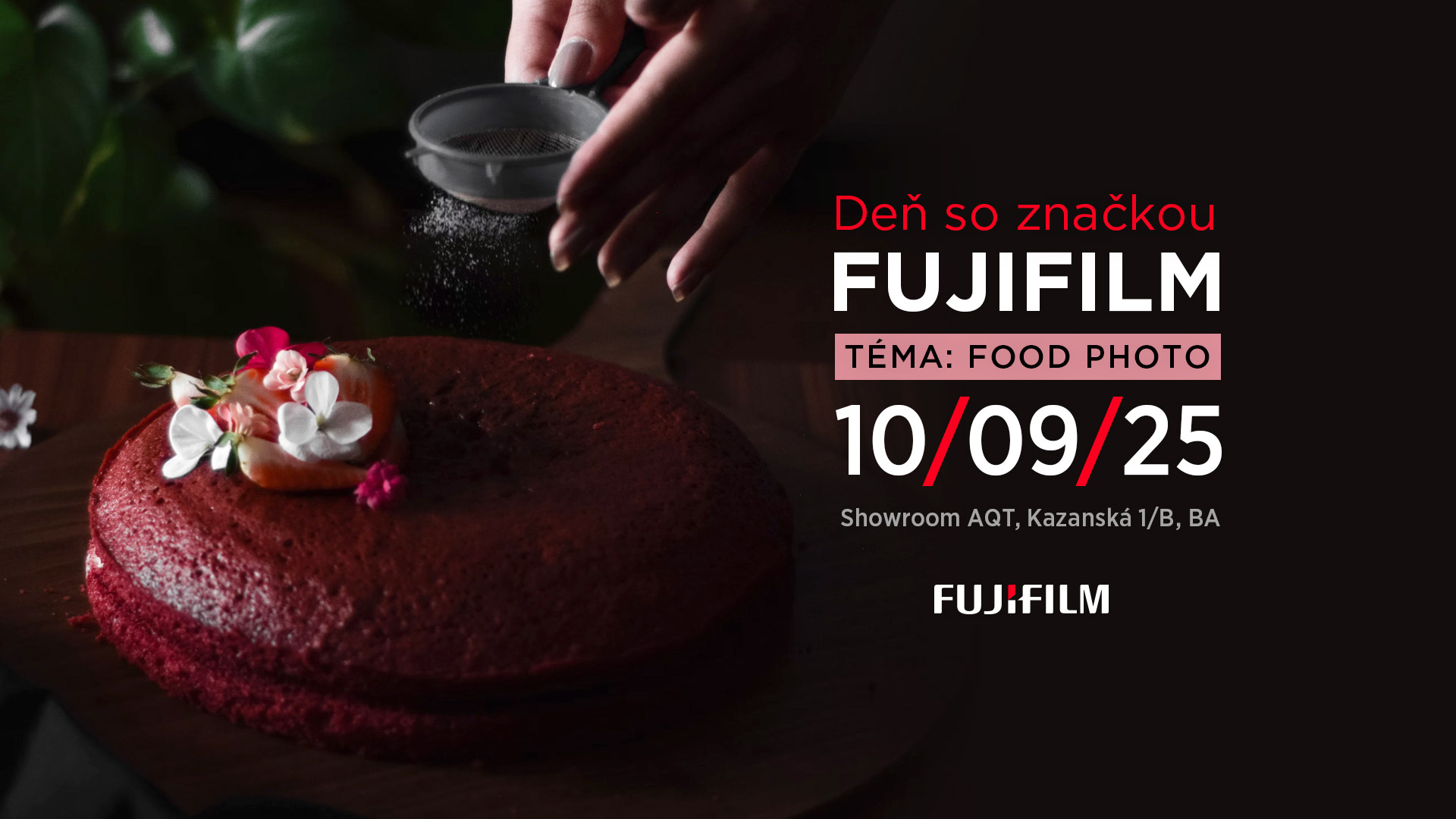 Príď si otestovať produkty Fujifilm už 10.9.
