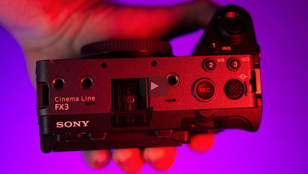 Predstavenie kamery Sony FX3