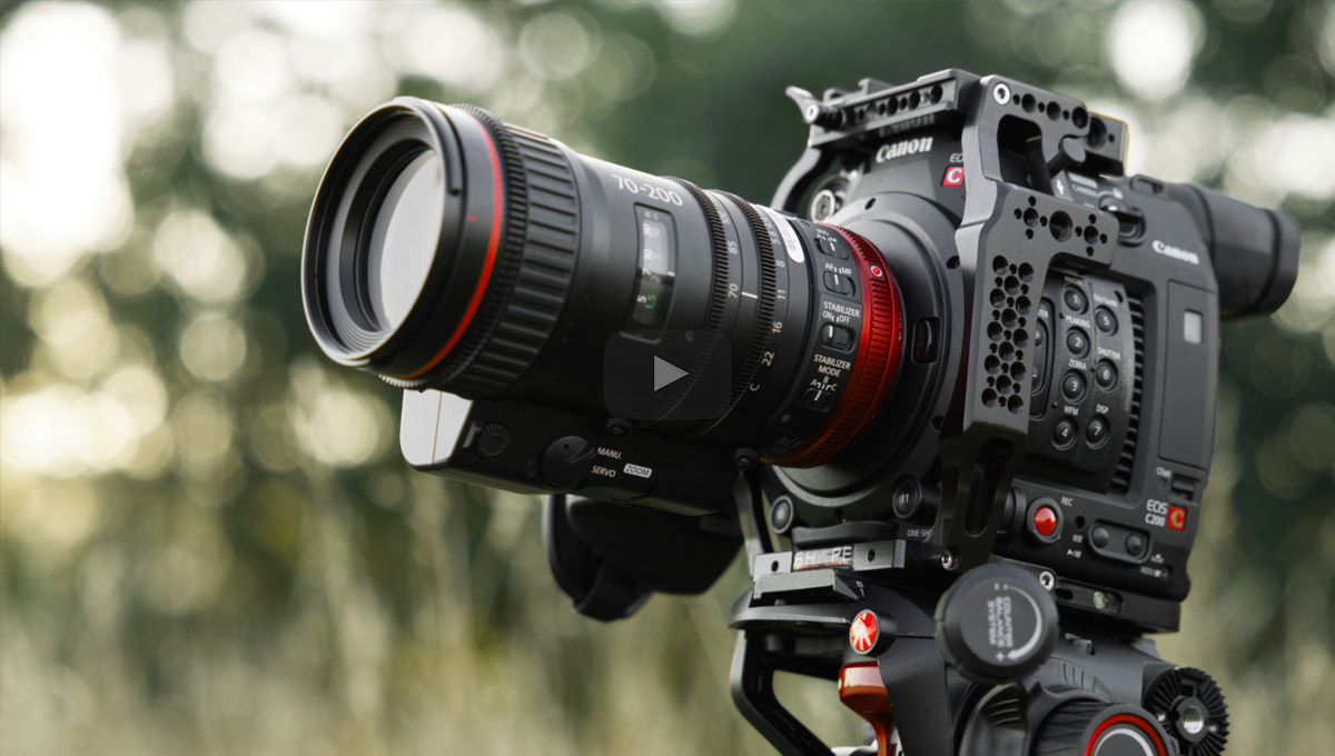 Špeciálne Canon objektívy – Compact servo-zoom