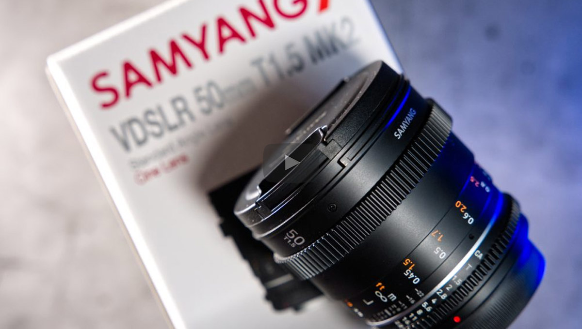 Objektív Samyang 50mm T1.5 VDSLR MK2