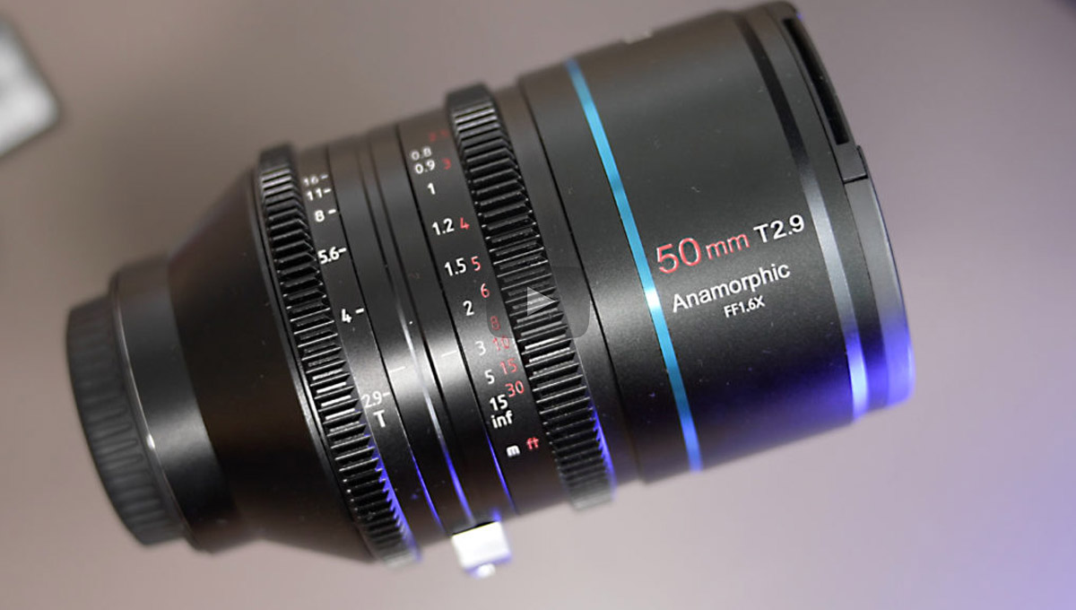 Objektív Sirui Anamorphic Lens 1,6x Full Frame 50mm T2.9 E-Mount