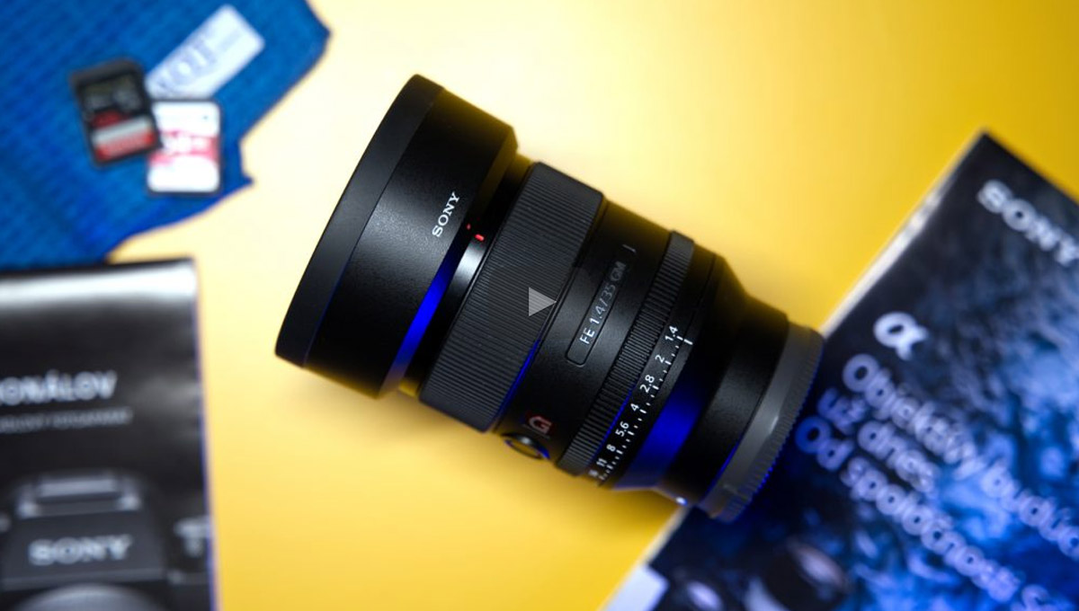 Objektív Sony FE 35mm f/1.4 GM