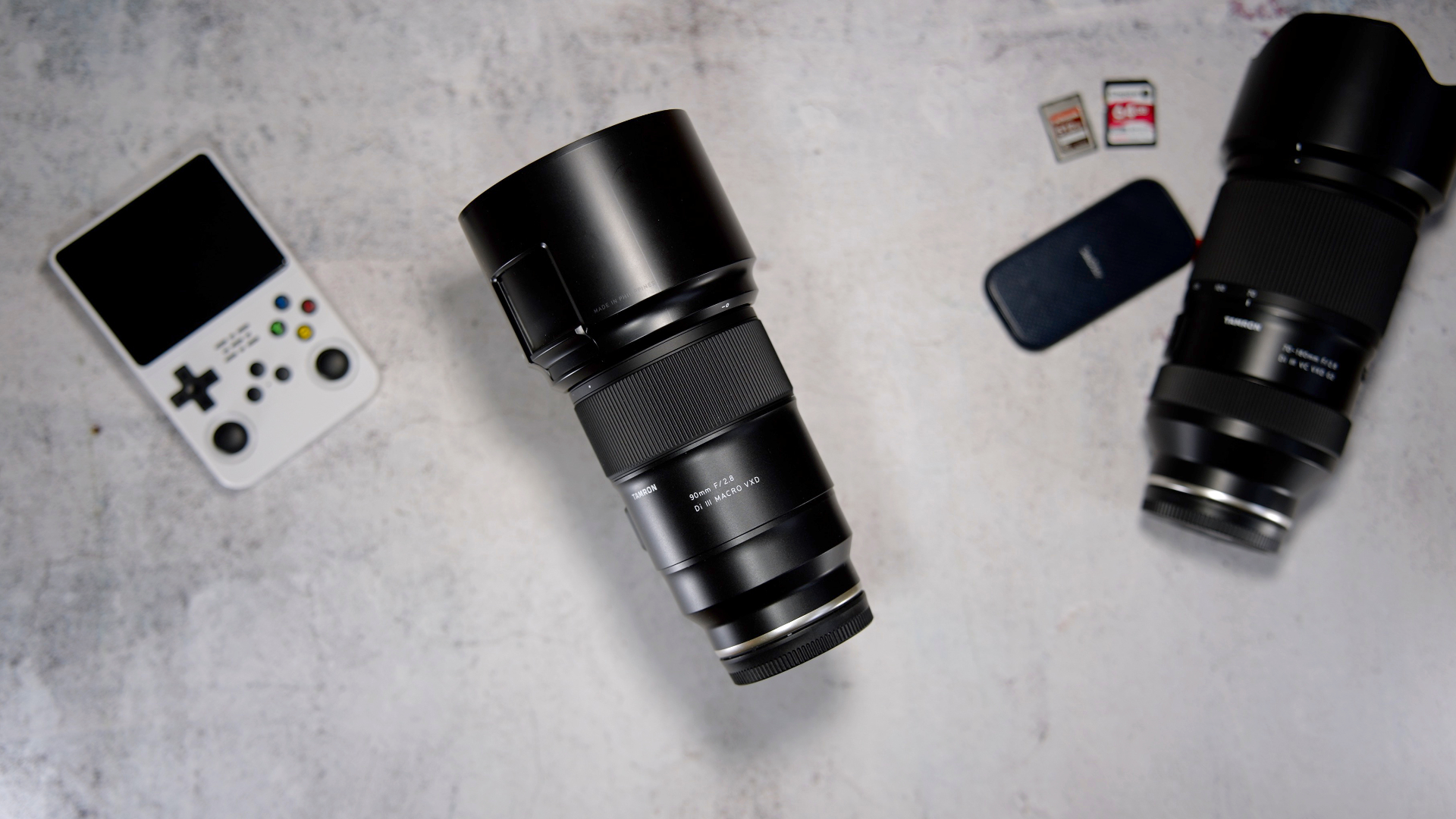 Svetelný makro objektív Tamron 90 mm f/2.8