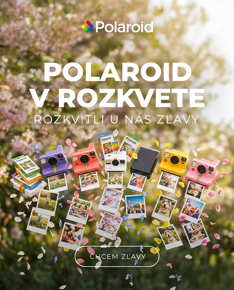 Polaroid v rozkvete