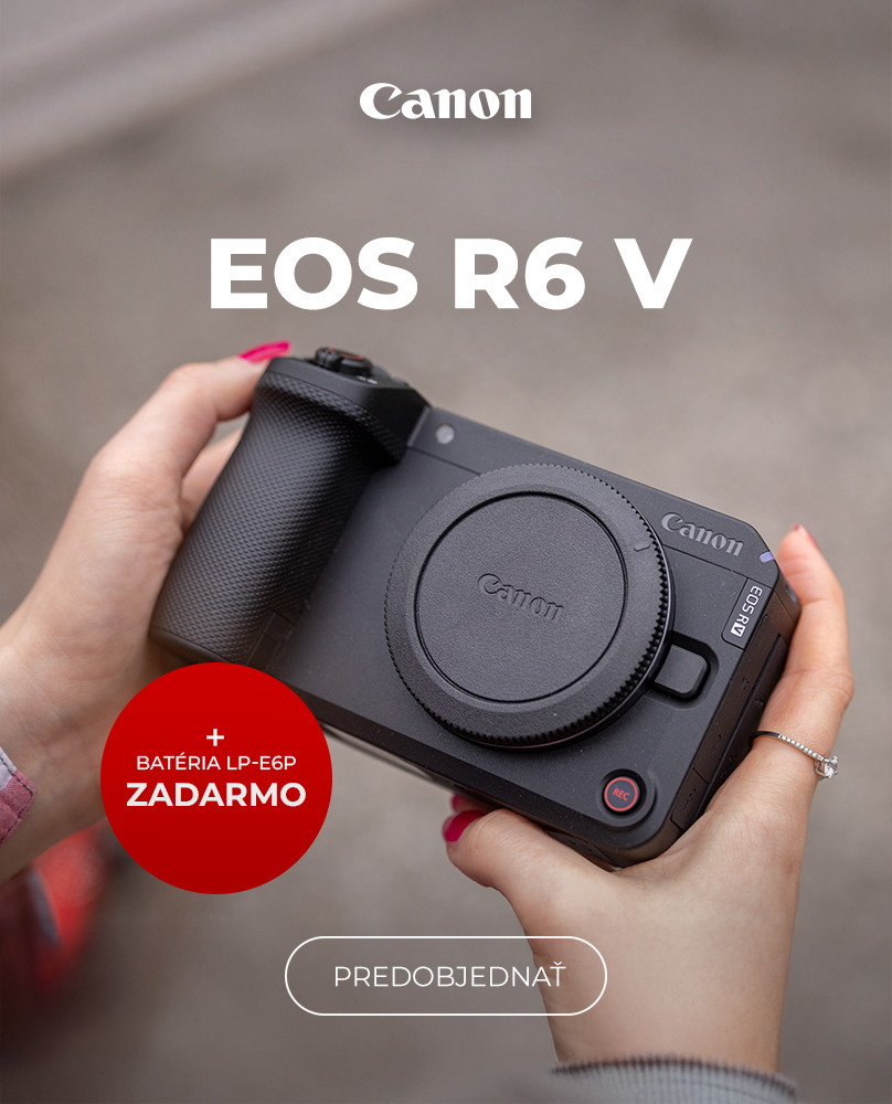 Canon - Predobjednávky EOS R6 V