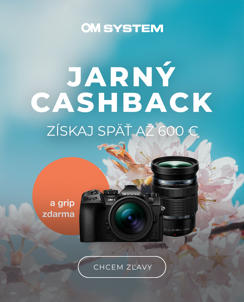 OM System - Jarný cashback