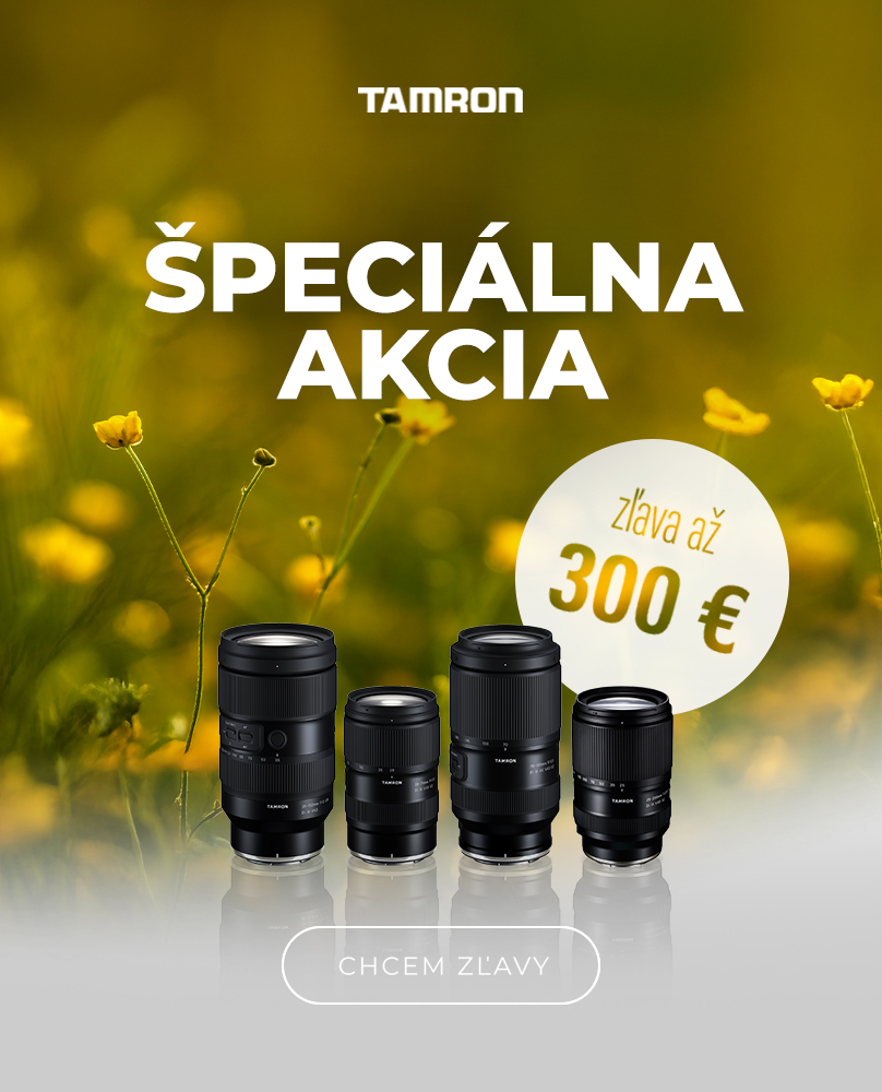 Tamron - Špeciálna akcia na prémiové zoomy