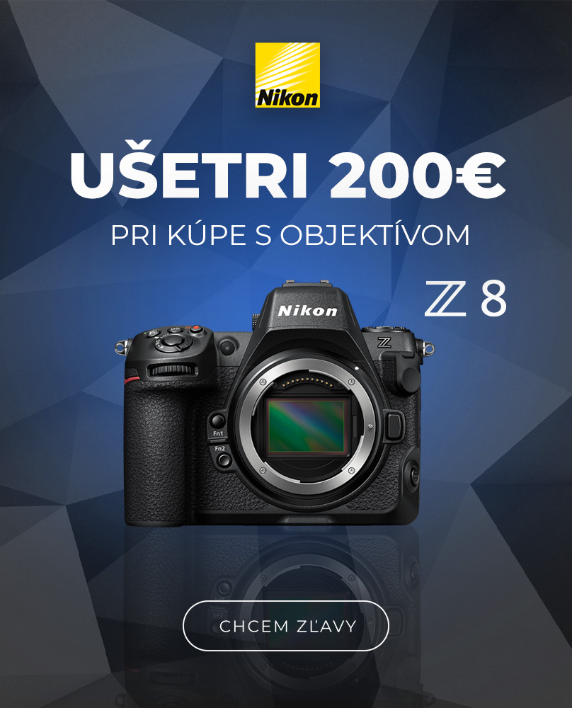 Nikon Z8 - Zľava 200 pri kúpe s vybraným objektívom