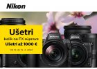Nikon - Ušetri na FX sade