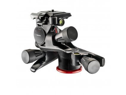 144924 8 manfrotto xpro geared three way pan tilt tripod head