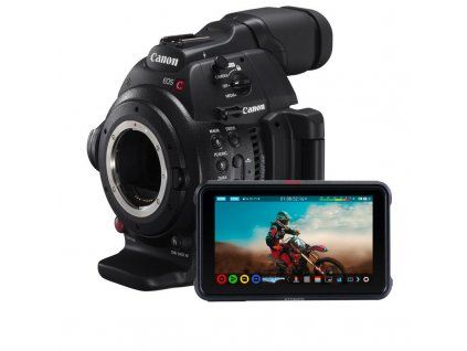 c100 mark ii with ninja v