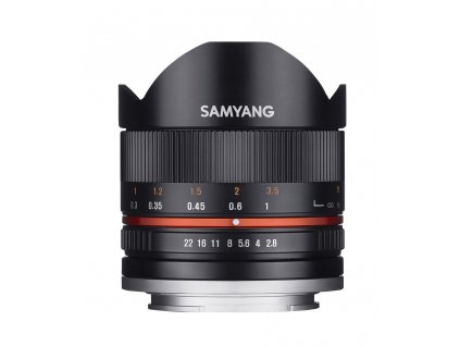 148173 objektiv samyang 8mm f2 8 ii canon m black