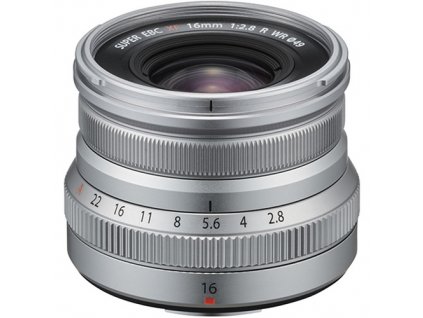 148710 fujifilm fujinon xf 16mm f 2 8 r wr strieborny