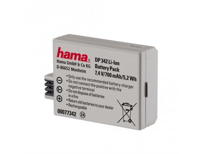 166032 4 hama fotoakumulator li ion 7 4 v 700 mah typ canon lp e5