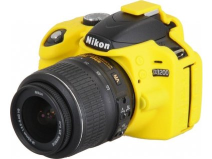 172614 easy cover reflex silic nikon d3200 yellow