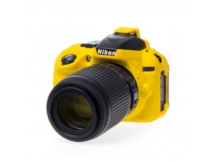 173061 easy cover reflex silic nikon d5300 yellow