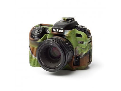 175659 easy cover pouzdro reflex silic nikon d7500 camouflage