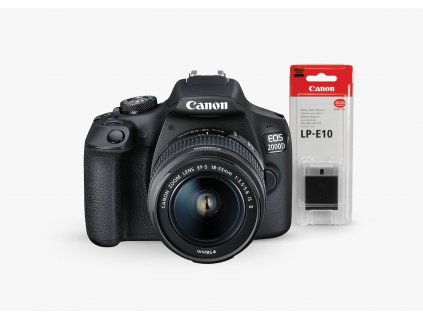 Canon EOS 2000D 18 55 LP E10