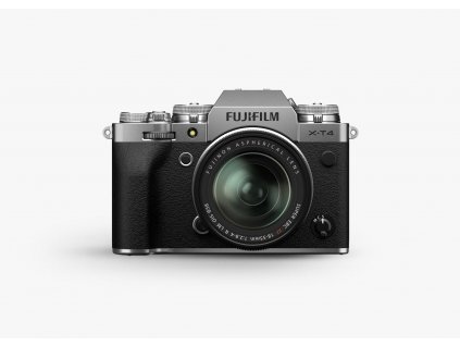 Fujifilm X T4 + XF18 55mm F2,8 4 R LM OIS strieborny