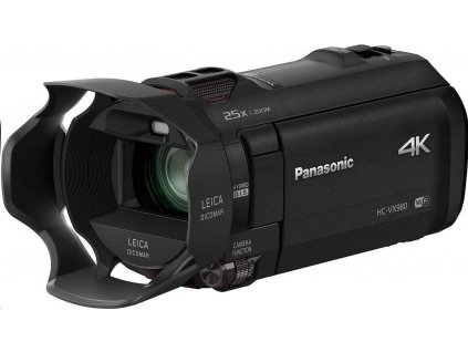 190688 panasonic hc vx980 4k kamera bsi mos 20x zoom leica hybrid ois hdr wi fi