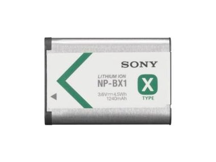 191084 sony np bx1 baterie infolithium typu x pro fotoaparaty cyber shot kapacita 1240 mah