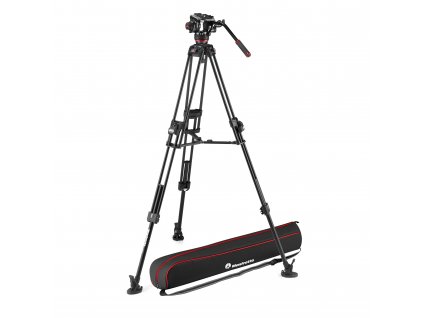 193781 manfrotto 504x alu fast twin tripod