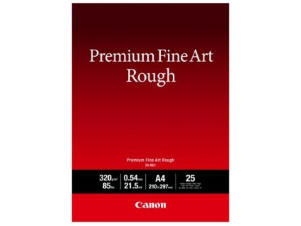 200207 canon fotopapir premium fineart rough a4 25 sheets