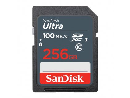 202910 sandisk ultra 256 gb sdxc memory card 100 mb s