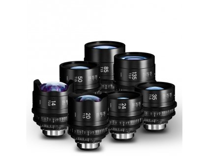 SIGMA CINE KIT 004 + kufor PMC-004 F/VE METRIC pre Sony E