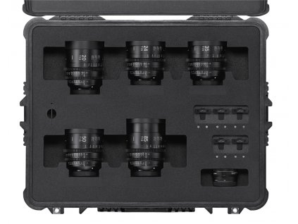 SIGMA CINE KIT 002 + kufor PMC-002 F/VE METRIC pre Sony E