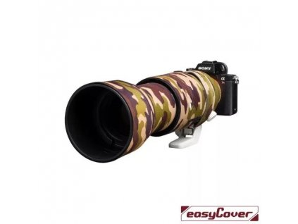 205334 easy cover lens oak obal na objektiv sony fe 100 400mm f4 5 5 6 gm oss zelena maskovaci