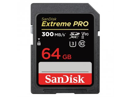 207451 sandisk extreme pro sdxc uhs ii 64 gb