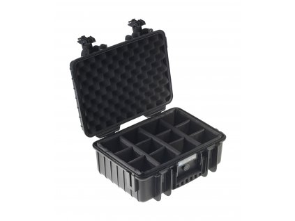 208903 bw outdoor cases type 4000 blk rpd divider system