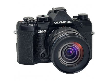 Olympus E-M5 Mark III + 12-45 mm f/4 PRO, čierny