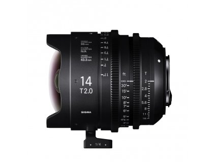 Sigma Cine 14mm T/2 FF FL F/VE Metric Fully Luminous pre Sony E