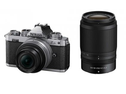 Nikon Z fc + 16-50mm + f/3,5-6,3 DX VR + 50-250mm f/4,5-6,3 DX VR