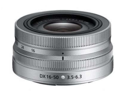 Nikon DX VR Zoom-Nikkor Z 16-50mm f/3,5-6,3, strieborný