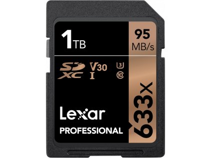 Lexar SDXC 1TB 633x Professional UHS-I U3 (V30) R95/W70