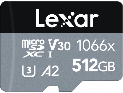 Lexar microSDXC 512 GB 1066x Professional Class 10 UHS-I U3 A2